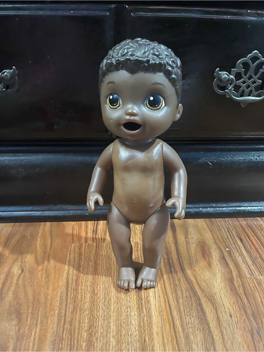 Hasbro Baby Alive 12”Brown Baby Doll - Realistic Kids Toy